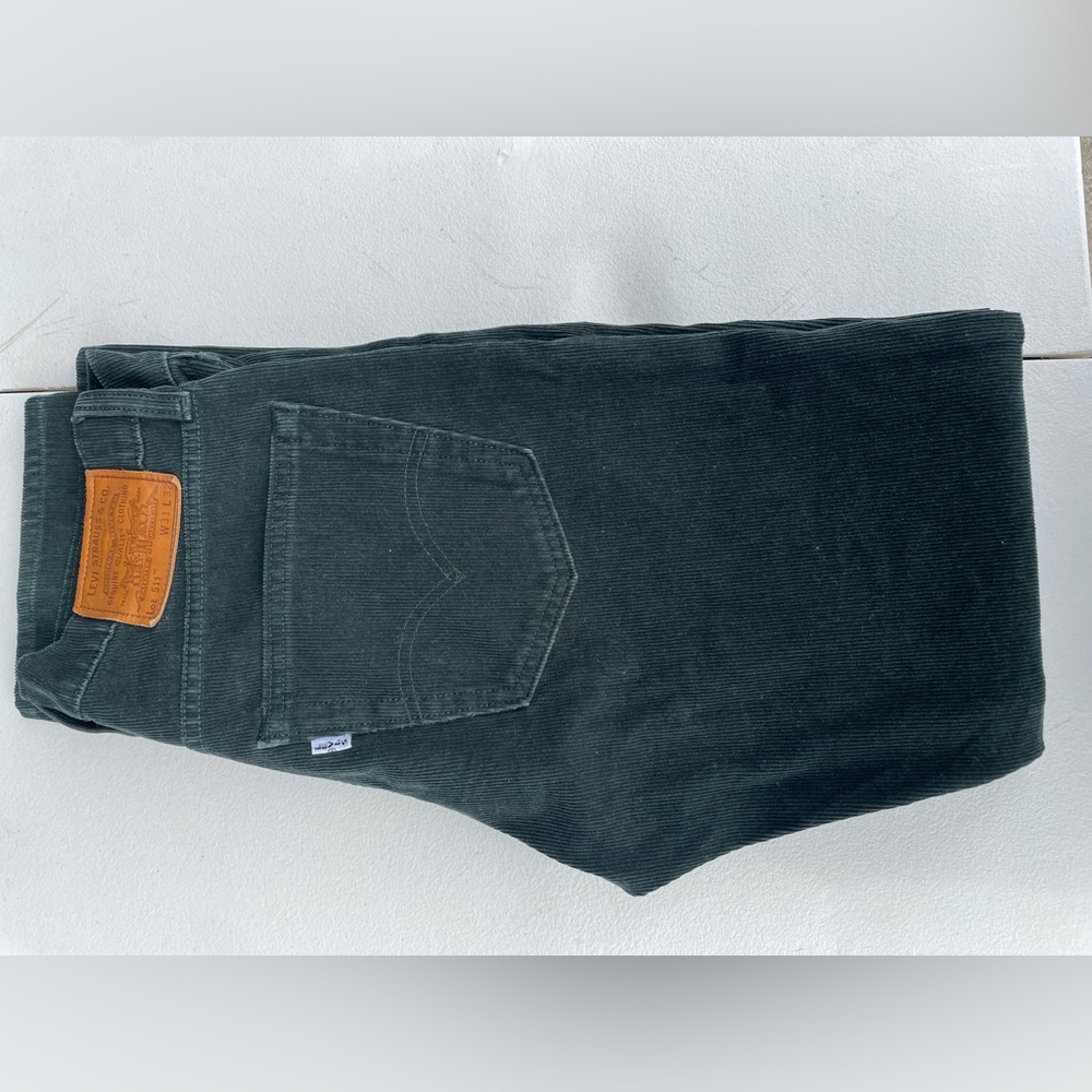 Green Corduroy Levi’s